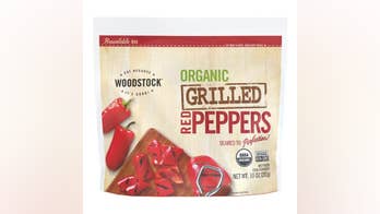 Frozen red peppers recalled over possible listeria
