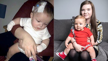 Infant left fighting for life after contracting herpes from kiss at christening, mom says