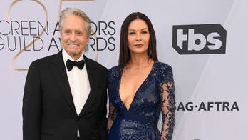 Michael Douglas and Catherine Zeta-Jones celebrate exactly 25-year age difference