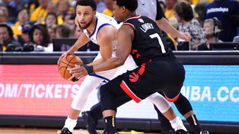 Raptors’ Kyle Lowry crashes into crowd, gets shoved by fan during Game 3