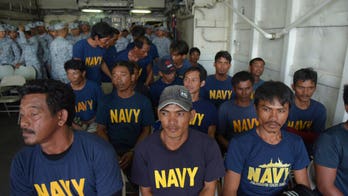 Filipino fishing boat sunk by suspected Chinese vessel in the South China Sea