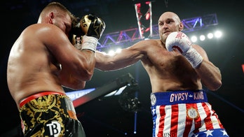 Tyson Fury shows off incredible head movement during Tom Schwarz fight