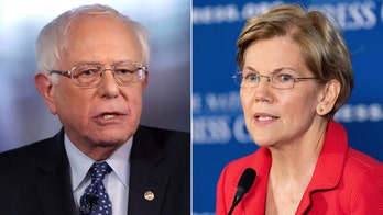 Awkward photo of Elizabeth Warren sitting behind Bernie Sanders on airplane goes viral