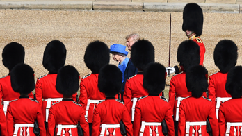 Queen Elizabeth has right royal welcome for President Trump, Melania