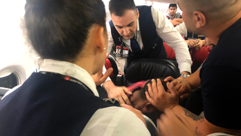 Passengers subdue chaotic man on board Turkish Airlines jet