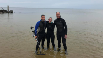 Fire chief helps couple find engagement ring they dropped in Lake Michigan