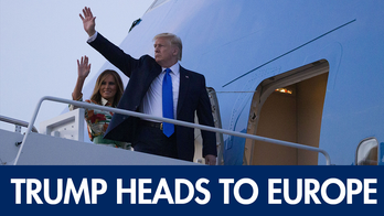 President Trump heads to Europe: Royalty, 'fake news' and remembering D-Day