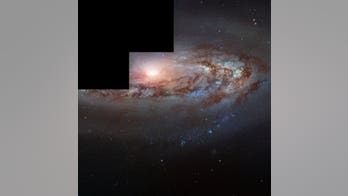 This weird galaxy is creeping up on our Milky Way