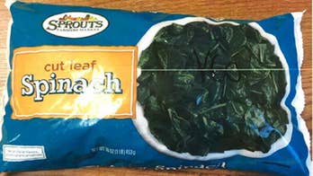Frozen spinach recalled over possible listeria contamination