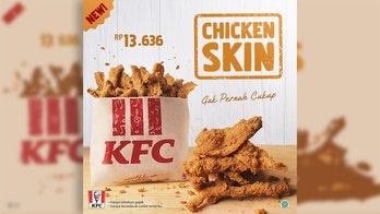 KFC starts selling fried chicken skin
