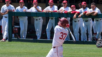 Stanford slugger finds out he's been drafted during game, shares moment with teammates