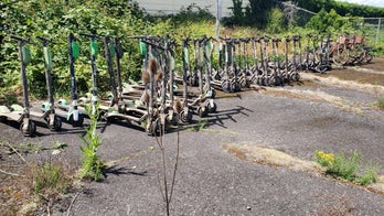 Oregon deputies pull out 57 electric scooters, bikes out of Portland river