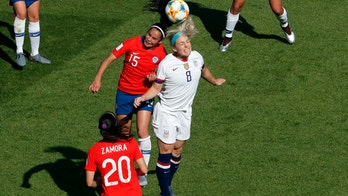 Julie Ertz's husband, Philadelphia Eagles' Zach Ertz, celebrates wife's first Women's World Cup goal