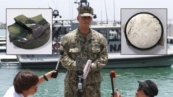 Limpet mine used in oil tanker attacks 'bears striking resemblance' to similar Iranian Mines, US Navy says