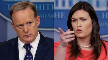 Sean Spicer: Sarah Sanders' departure 'absolutely not' tied to Trump's foreign dirt comments