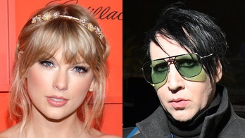 Taylor Swift’s posing with Marilyn Manson delights music fans: ‘My split personalities together’
