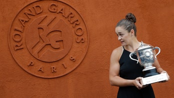 French Open champ Barty up to career-best No. 2 in rankings