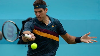 Del Potro in doubt for Wimbledon after injury at Queen's