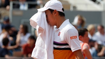 Fatigued Nishikori comes up empty against Nadal in Paris