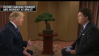Trump says he's optimistic about trade deal with Chinese President Xi, in interview with Tucker Carlson