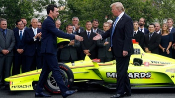Trump meets with 'incredible' Indy 500 winner Pagenaud, team owner Penske at White House