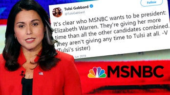 Tulsi Gabbard's sister calls out MSNBC for favoring Elizabeth Warren in the debate