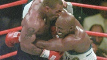 Mike Tyson eats Roy Jones Jr.'s 'ear' in Thanksgiving video: 'Tastes so much better than Evander's'