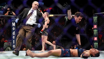 Valentina Shevchenko wins UFC bout after delivering vicious kick to Jessica Eye's head