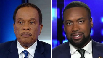 Juan Williams: Anti-Trump protesters targeting Lawrence Jones with racist abuse an example of 'intolerance coming from the left'