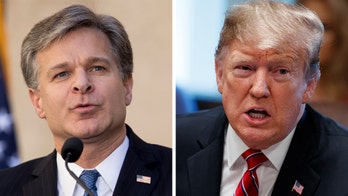 Trump says ‘jury’s still out’ on FBI boss Wray – despite Barr defense