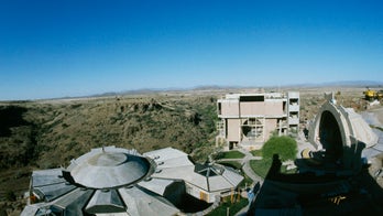 This unfinished Arizona 'futuristic hippie commune' has a problem