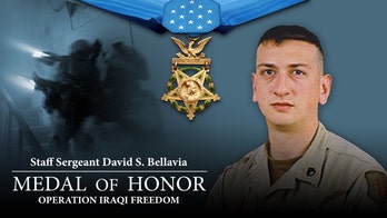 Trump presents Medal of Honor to former Army staff sergeant who rescued entire squad in Iraq