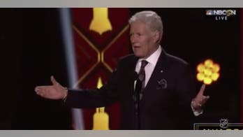 Ailing ‘Jeopardy!’ host Alex Trebek gets standing ovation at NHL Awards show