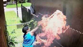 Oklahoma woman arrested for arson after getting caught by her own surveillance camera, officials say