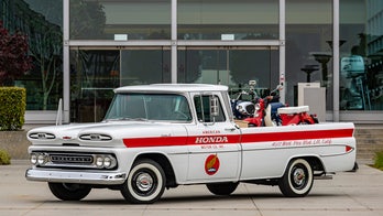 Honda restored a classic Chevrolet pickup to celebrate its 60th Anniversary in the USA