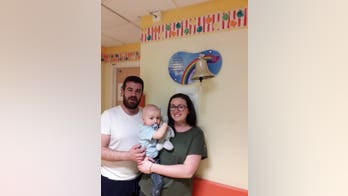 Toddler diagnosed with leukemia days after dad finishes treatment