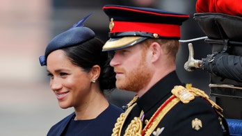 Meghan Markle makes first public appearance since birth of baby Archie at Trooping the Colour