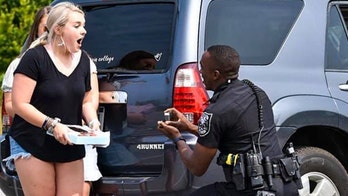 Georgia police officer pulls over girlfriend to propose