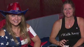 'Fox & Friends' talks to some of the Trump supporters camped out ahead of Florida rally: 'We are former Dems'