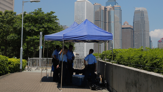 The Latest: Hong Kong leadership meets as protests loom