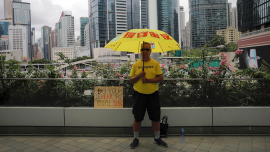 The Latest: Hong Kong leader Lam to speak at news conference