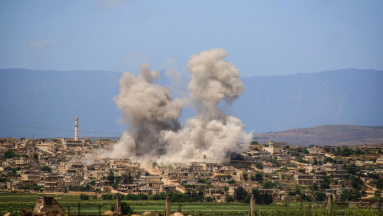 Syria uses familiar tactic in rebel Idlib: Bombing civilians