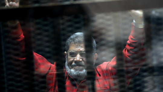 The Latest: HRW says imprisoned Morsi's death 'predictable'