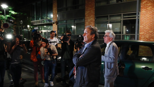 Platini: "It hurts," soccer star says of police questioning