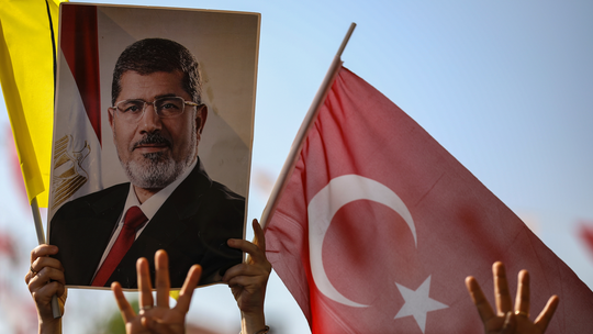 Turkey's Erdogan claims ex-Egyptian president was killed
