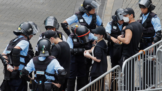 Hong Kong quiet now, but prospect of new protest looms large
