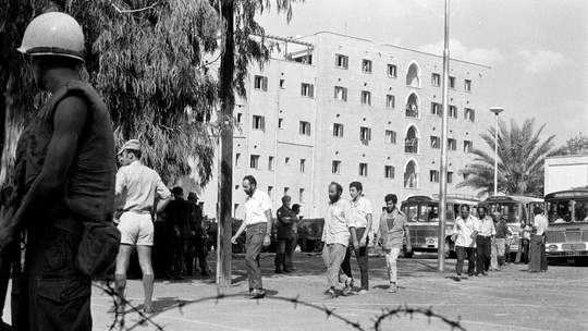 Aging grand hotel highlights the ethnic division in Cyprus