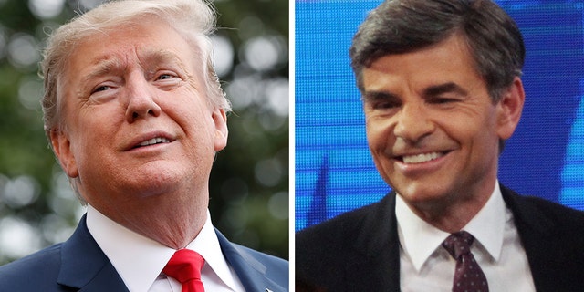 President Trump, in remarks broadcast Sunday with ABC News’ "This Week" anchor George Stephanopoulos, said Democrats could stop stonewalling over the U.S.-Mexico border and help solve the crisis with a quick meeting. (AP, File)