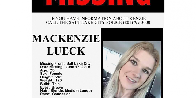 Mackenzie Lueck in an undated missing-persons poster. (Salt Lake City Police via AP)<br data-cke-eol="1">
