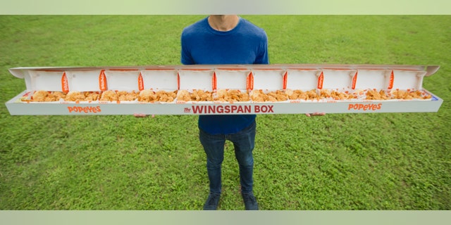 The Wingspan box, which costs a cool $74.69, will only be available on draft day (June 20), at the Popeyes on Canal Street in New Orleans, and only while supplies last.